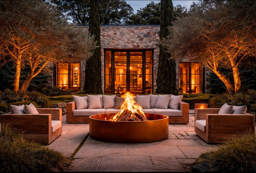Haven Ember Circle — Signature Fire Table