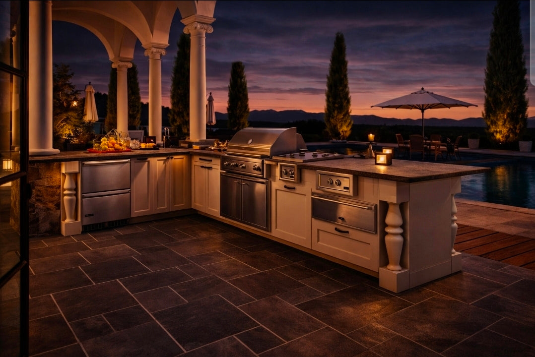 Haven Villa Kitchen — Mediterranean Edition