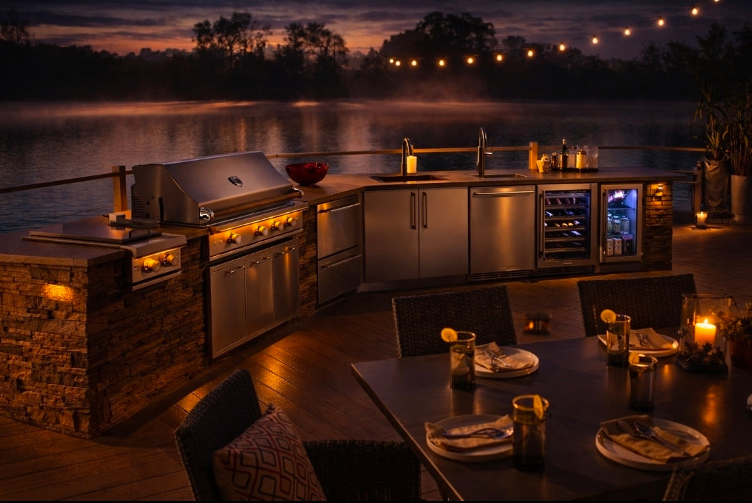 Haven Patio Kitchen — Essential Grill Island