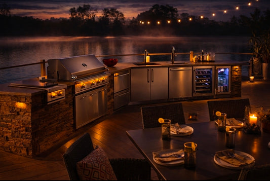 Haven Patio Kitchen — Essential Grill Island